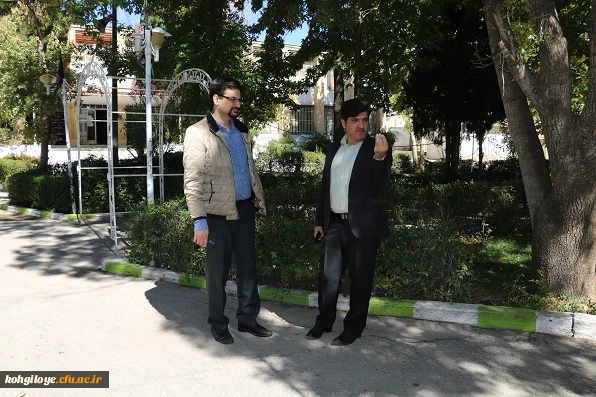 بازدید رئیس اداره عمران سازمان مرکزی از دانشگاه فرهنگیان کهگیلویه و بویراحمد 8