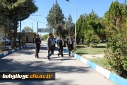 بازدید رئیس اداره عمران سازمان مرکزی از دانشگاه فرهنگیان کهگیلویه و بویراحمد 9