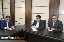 جلسه رئیس اداره عمران سازمان مرکزی با مدیرکل نوسازی استان 5