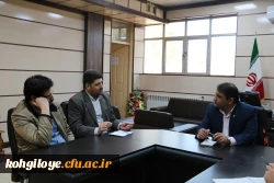 جلسه رئیس اداره عمران سازمان مرکزی با مدیرکل نوسازی استان 6