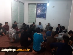 دیدار و نشست صمیمی رئیس دانشگاه با دانشجویان 2