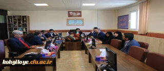 جلسه شورای مدیریت دانشگاه فرهنگیان استان برگزار گردید