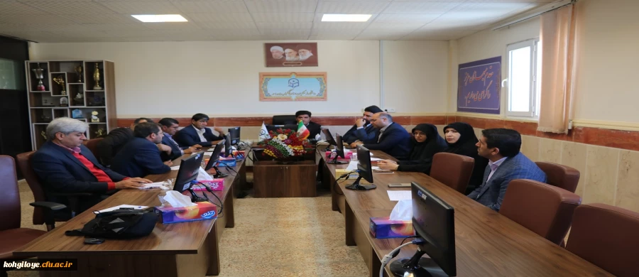 جلسه شورای مدیریت دانشگاه فرهنگیان استان برگزار گردید 2