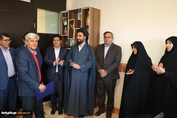 معارفه معاون امور دانشجویی و توسعه منابع پردیس شهید ایزدپناه 3