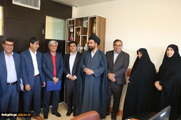 معارفه معاون امور دانشجویی و توسعه منابع پردیس شهید ایزدپناه 4