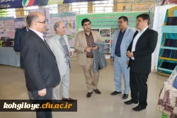 بازدید مسئولان استانی از غرفه دستاوردهای پژوهشی دانشگاه فرهنگیان استان 7