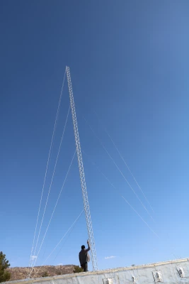 نصب دو دکل اینترنتی در دانشگاه فرهنگیان استان 3