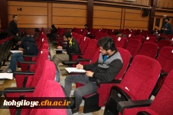 بازدید دکتر هاشمی از حوزه امتحانی پردیس شهید ایزدپناه 4