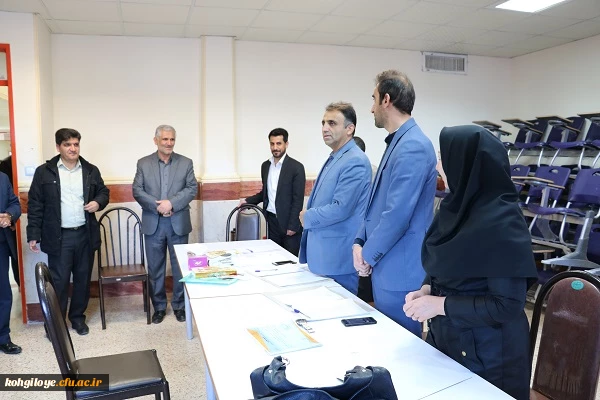 بازدید مدیرکل اداره آموزش و پرورش استان از فرایند مصاحبه مهارت آموزان ماده 28 15