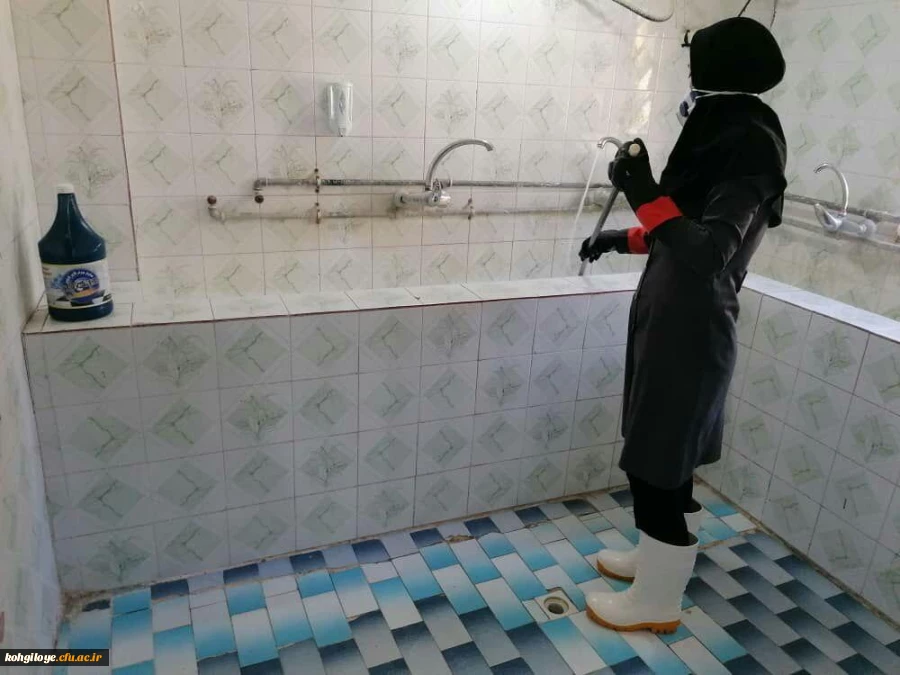 گزارشی از فعالیت های ستاد پیشگیری از ویروس کرونا در دانشگاه فرهنگیان 6