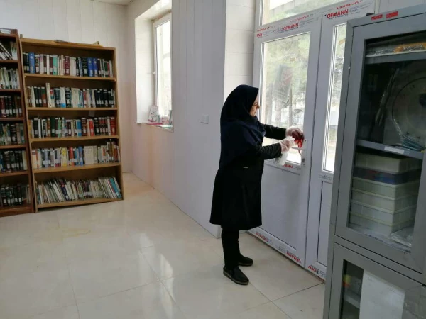 گزارشی از فعالیت های ستاد پیشگیری از ویروس کرونا در دانشگاه فرهنگیان 7