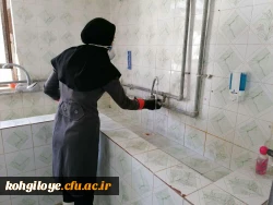 گزارشی از فعالیت های ستاد پیشگیری از ویروس کرونا در دانشگاه فرهنگیان 9