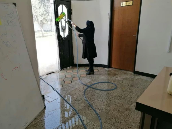 گزارشی از فعالیت های ستاد پیشگیری از ویروس کرونا در دانشگاه فرهنگیان 10