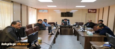 برگزاری جلسه هماهنگی آموزش مجازی دروس