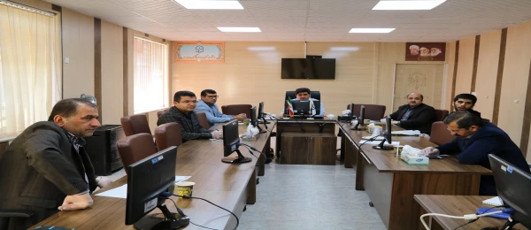 برگزاری جلسه هماهنگی آموزش مجازی دروس 2