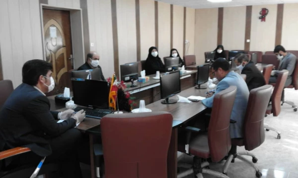 برگزاری جلسه بررسی و هماهنگی تداوم برنامه های آموزش الکترونیکی در دوران کرونا  3