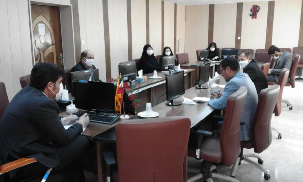 برگزاری جلسه بررسی و هماهنگی تداوم برنامه های آموزش الکترونیکی در دوران کرونا  4