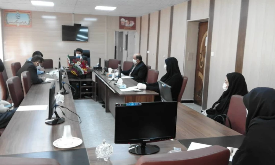 برگزاری جلسه بررسی و هماهنگی تداوم برنامه های آموزش الکترونیکی در دوران کرونا  5