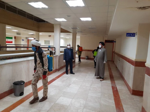 ضدعفونی دانشگاه فرهنگیان استان  4