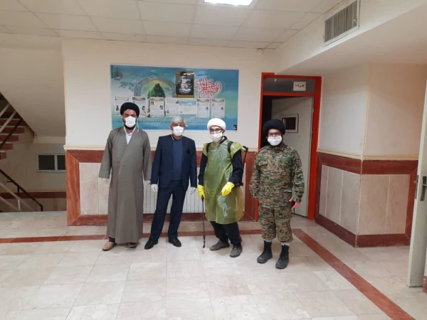ضدعفونی دانشگاه فرهنگیان استان  5