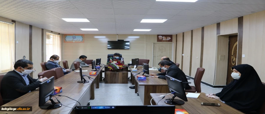 برگزاری جلسه شورای آموزش دانشگاه فرهنگیان استان 2