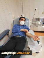 اهدای خون مسئولان و کارکنان دانشگاه فرهنگیان استان  3