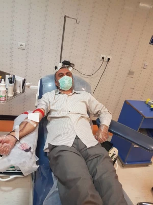 اهدای خون مسئولان و کارکنان دانشگاه فرهنگیان استان  4