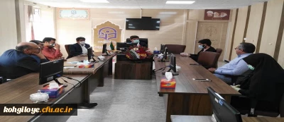 جلسه بررسی سامانه های مجازی آموزش برگزار شد