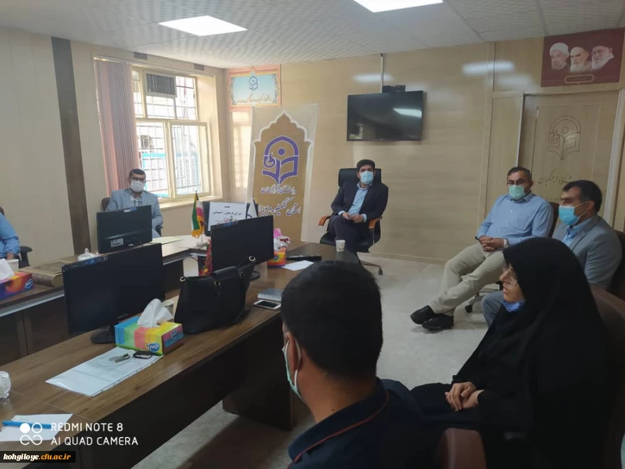 جلسه هماهنگی نحوه برگزاری مصاحبه از داوطلبان ورود به دانشگاه فرهنگیان 3