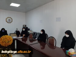 جلسه کمیته فرهنگی پردیس کوثر در نیمسال اول تحصیلی 1400-1399 2