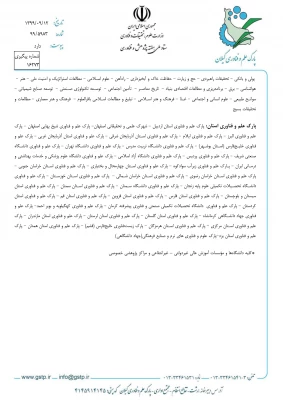 کارگاههای بیست و یکمین نمایشگاه دستاورده های هفته پژوهش ، فناوری و فن بازار کشور 5