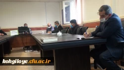  به مناسبت آغاز نیمسال جدید دانشگاه فرهنگیان در پردیس شهید ایزدپناه یاسوج برگزار شد:

جلسه مقدماتی به منظور هماهنگی جهت برگزاری آیین استقبال از دانشجویان جدید الورود دانشگاه فرهنگیان استان
 2