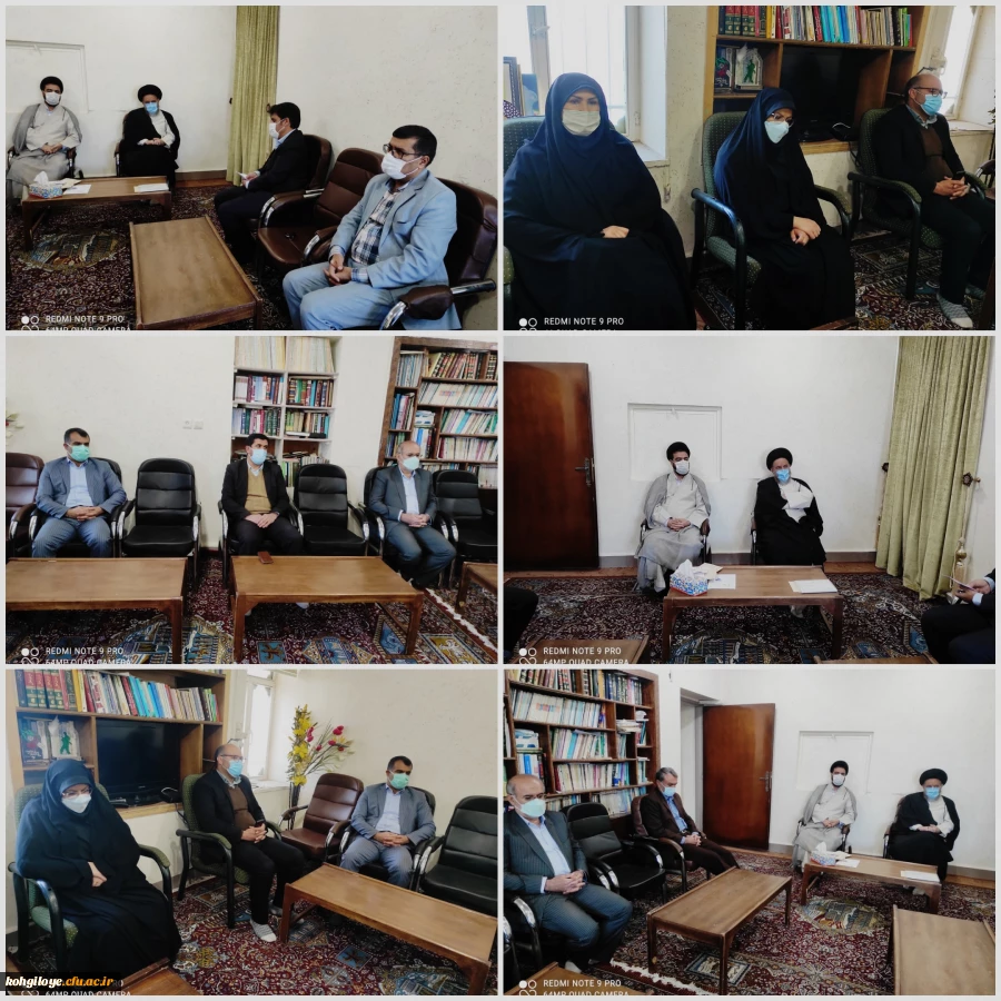  مناسبت گرامی داشت دهه فجر انقلاب اسلامی انجام شد:

دیدار مسئولین دانشگاه فرهنگیان استان با آیه الله ملک حسینی 2