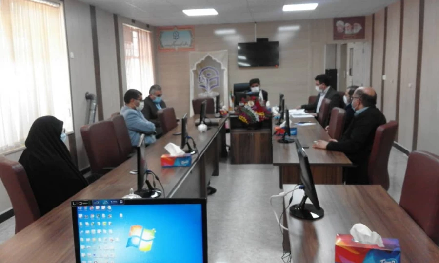 برگزاری جلسه شورای اداری دانشگاه فرهنگیان استان 4