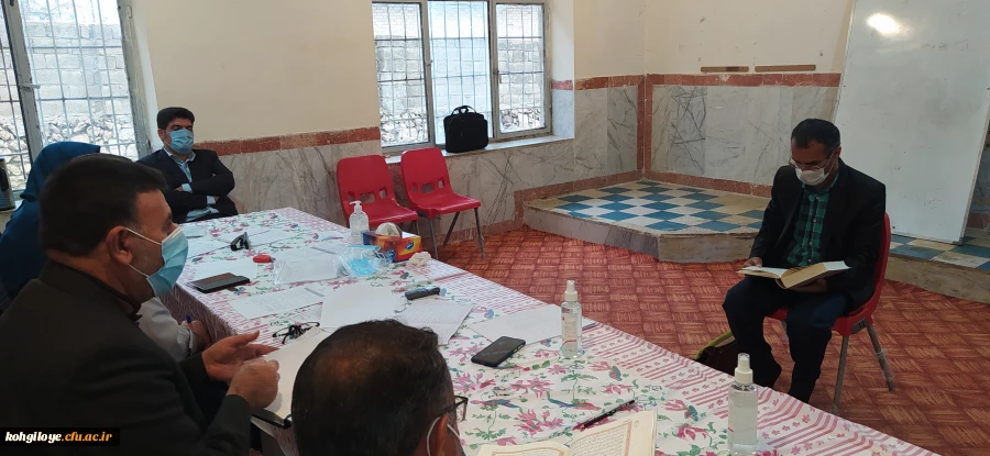 بازدید سرپرست دانشگاه فرهنگیان استان کهگیلویه و بویراحمد از مصاحبه آزمون استخدامی آموزش و پرورش 3