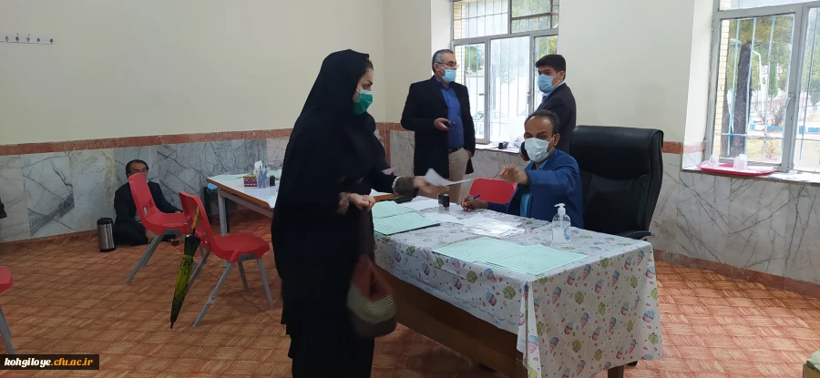 بازدید سرپرست دانشگاه فرهنگیان استان کهگیلویه و بویراحمد از مصاحبه آزمون استخدامی آموزش و پرورش 8