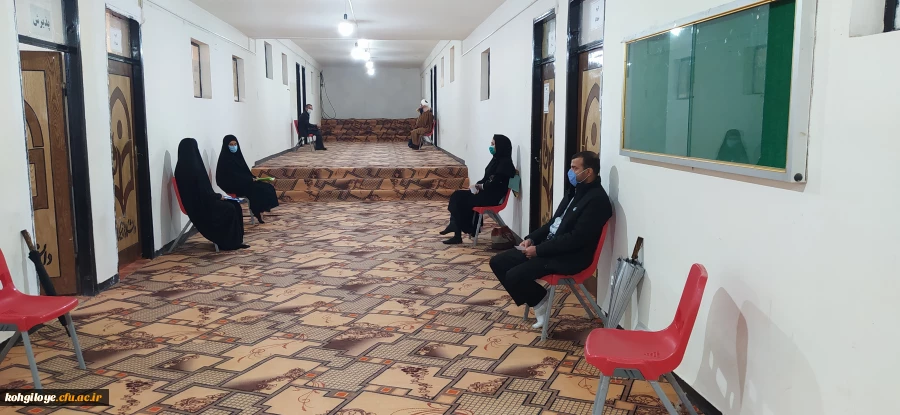 بازدید سرپرست دانشگاه فرهنگیان استان کهگیلویه و بویراحمد از مصاحبه آزمون استخدامی آموزش و پرورش 9