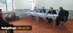 بازدید سرپرست دانشگاه فرهنگیان استان کهگیلویه و بویراحمد از مصاحبه آزمون استخدامی آموزش و پرورش 12