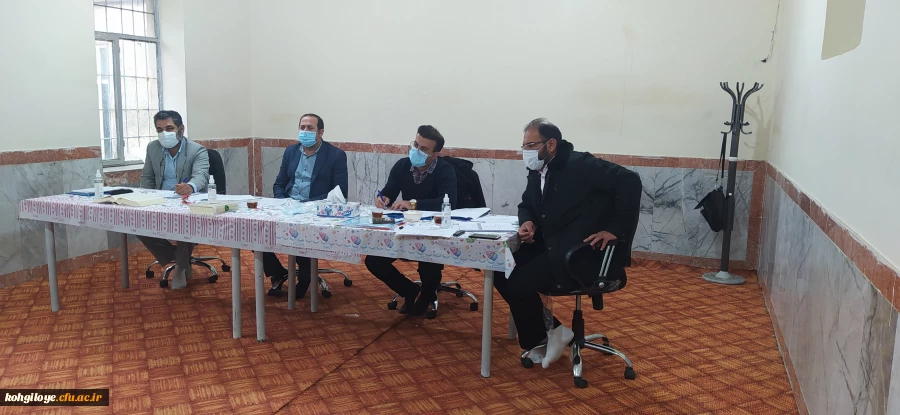 بازدید سرپرست دانشگاه فرهنگیان استان کهگیلویه و بویراحمد از مصاحبه آزمون استخدامی آموزش و پرورش 13