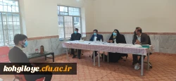 بازدید سرپرست دانشگاه فرهنگیان استان کهگیلویه و بویراحمد از مصاحبه آزمون استخدامی آموزش و پرورش 17