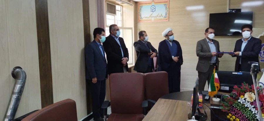 تودیع و معارفه مدیرگروه دانشگاه فرهنگیان استان  6