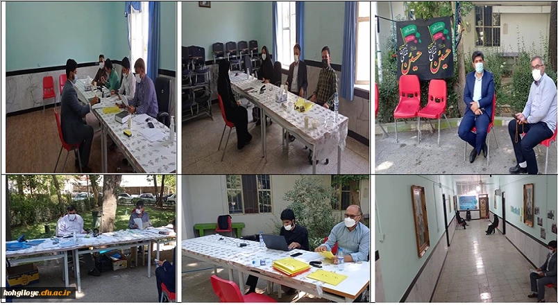 بازدید دکتر هاشمی از فرایند انجام مصاحبه داوطلبان ورود به دانشگاه فرهنگیان 2