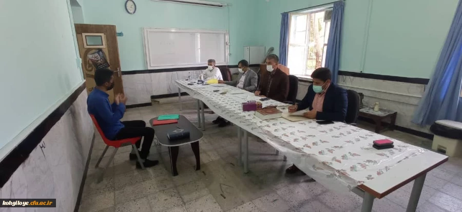 بازدید دکتر هاشمی از فرایند انجام مصاحبه داوطلبان ورود به دانشگاه فرهنگیان 7