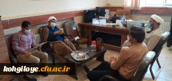 دیدارهای مسئول دفتر نهاد مقام معظم رهبری در دانشگاه فرهنگیان استان 3