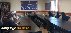 دیدارهای مسئول دفتر نهاد مقام معظم رهبری در دانشگاه فرهنگیان استان 5