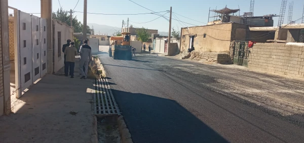 آسفالت کوچه منتهی به پردیس شهید ایزدپناه یاسوج 4