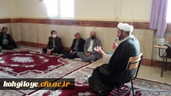 برگزاری مراسم پرفیض زیارت عاشورا در پردیس شهید ایزدپناه یاسوج 4