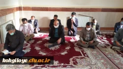 برگزاری مراسم پرفیض زیارت عاشورا در پردیس شهید ایزدپناه یاسوج 6