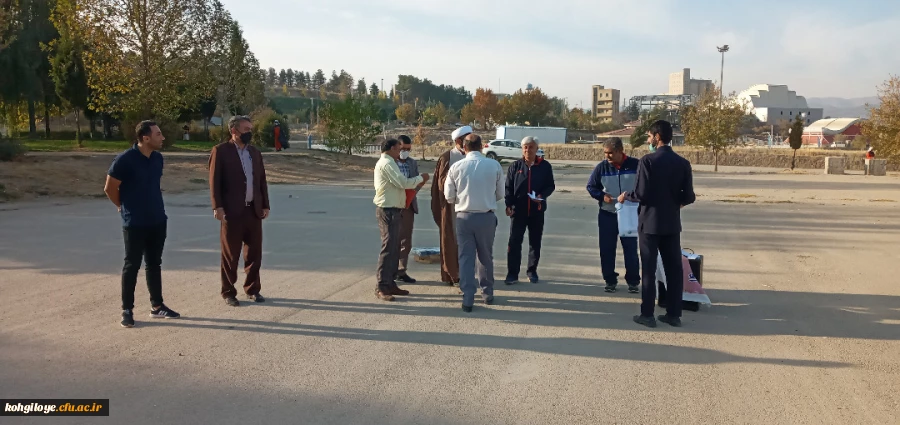 همایش پیاده وی کارکنان پردیس شهید ایزدپناه 2