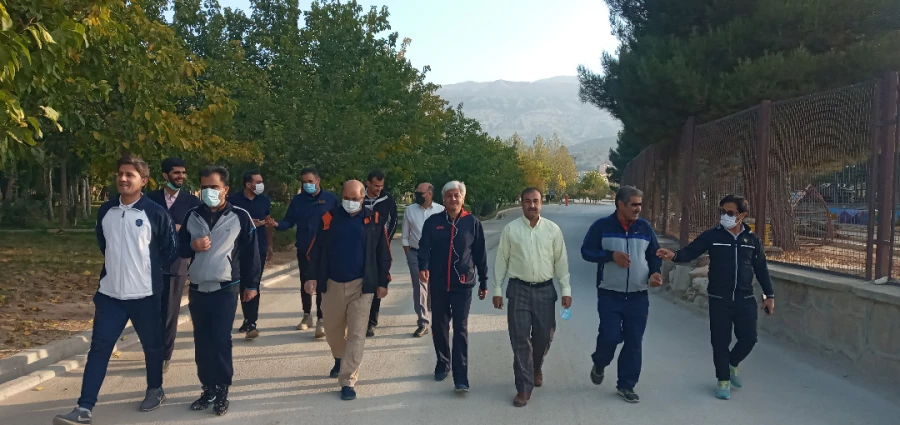 همایش پیاده وی کارکنان پردیس شهید ایزدپناه 5